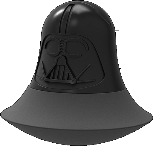 Feel The Relaxing Power Of The Bobble Base As It Instantly - Darth Vader (600x671), Png Download