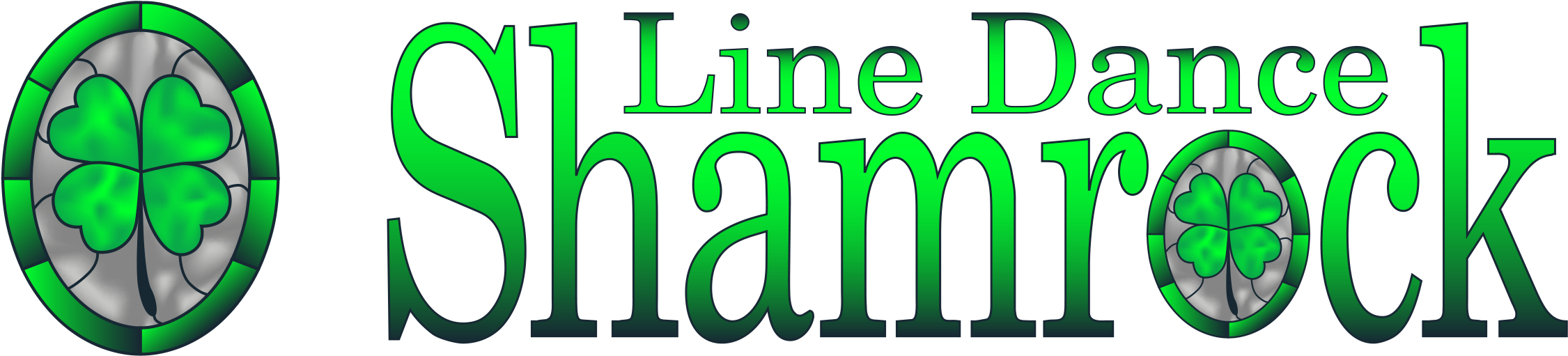 Shamrock Linedance - Country Music (2289x563), Png Download