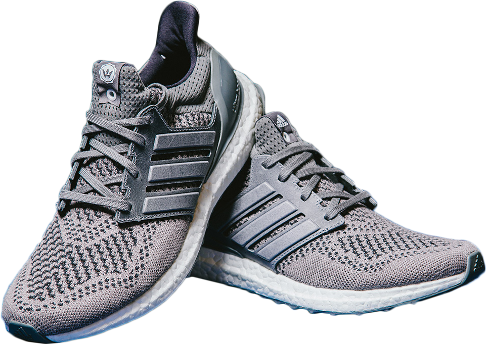 9 Sneaker Collabs Of 2016 We're Totally Eyeing - Adidas Ultra Boost Highsnobiety Grey (1200x800), Png Download