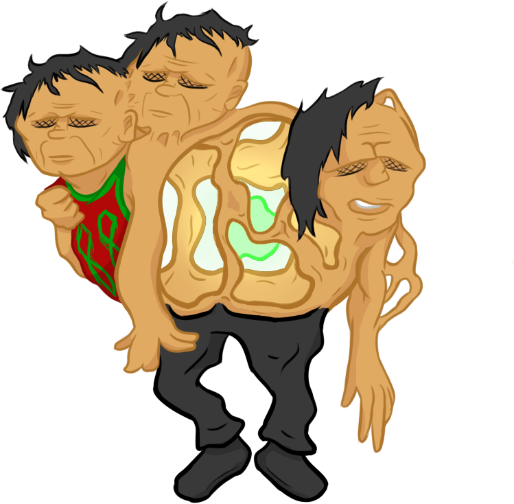 Two Different "infinitized" Arnold Shpitz I Did From - Deviantart (749x734), Png Download