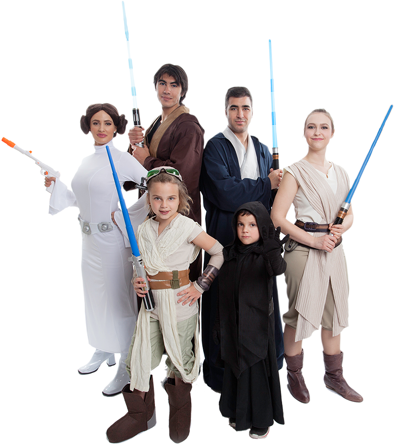 Book Jedi Training Party - Jedi Knights Png (800x900), Png Download