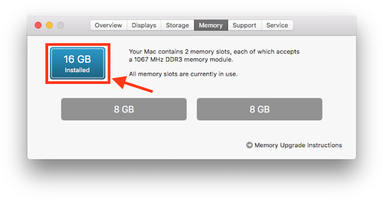 How Much Ram Does My Apple Device Have - Komputerbay Macmemory 16gb (2x 8gb) Pc3-12800 1600mhz (800x424), Png Download