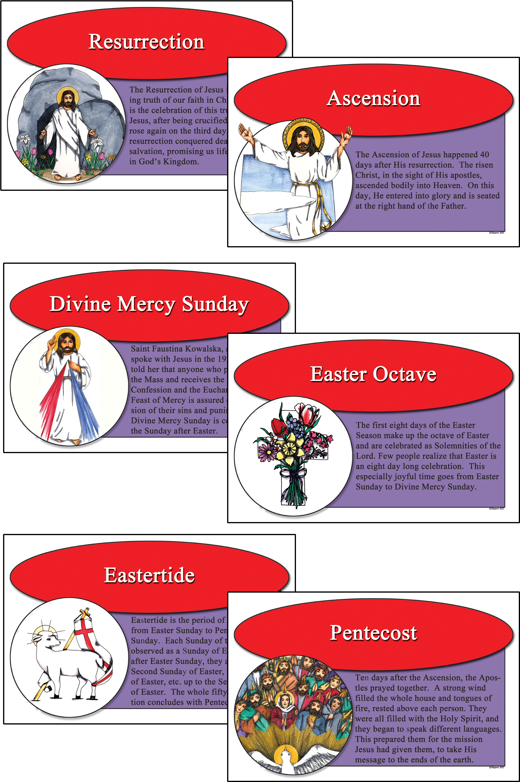 Faithwords Easter Season Llco055 - Cartoon (2304x3384), Png Download