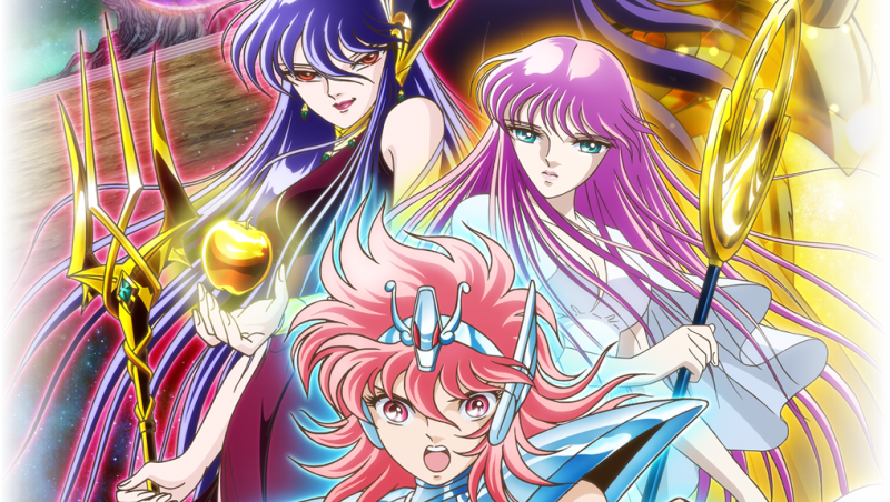 Enjoy The Promo Of Saint Seiya - Saintia Sho (800x452), Png Download