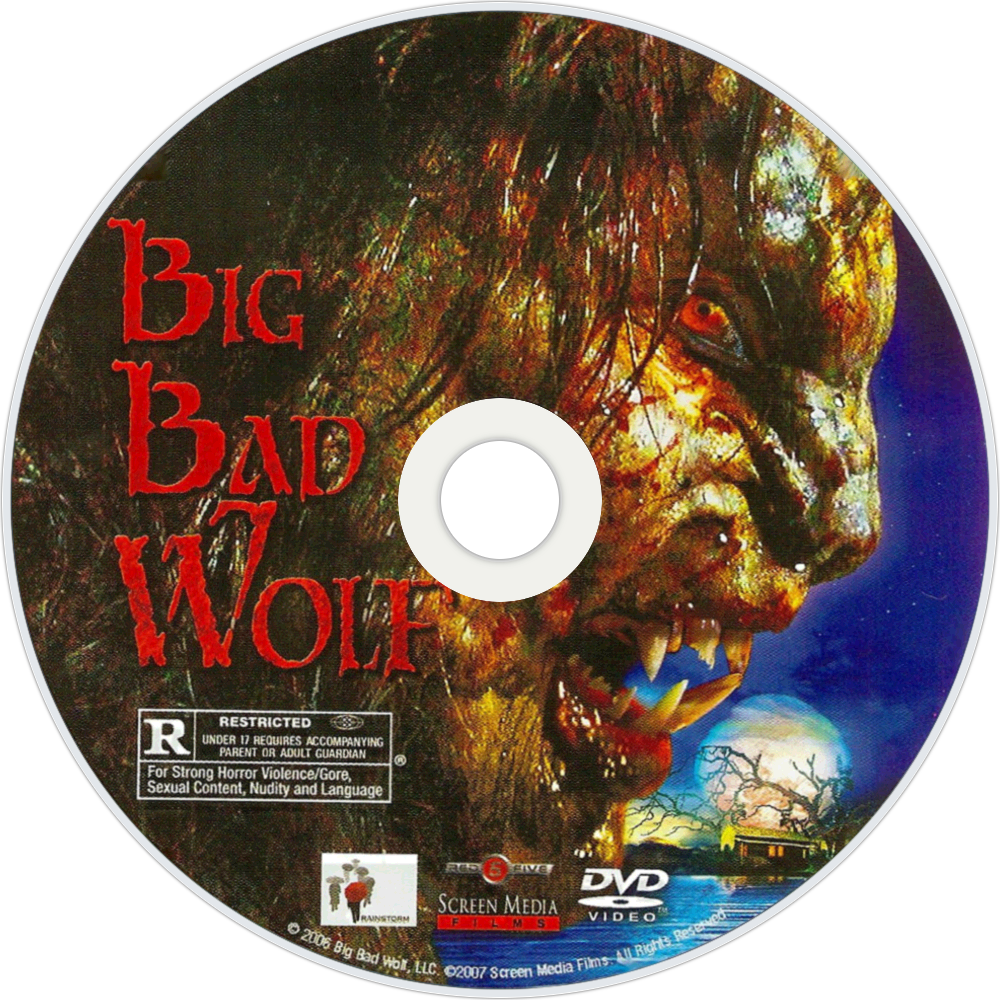 Big Bad Wolf Dvd Disc Image - Big Bad Wolf [region 1] (1000x1000), Png Download