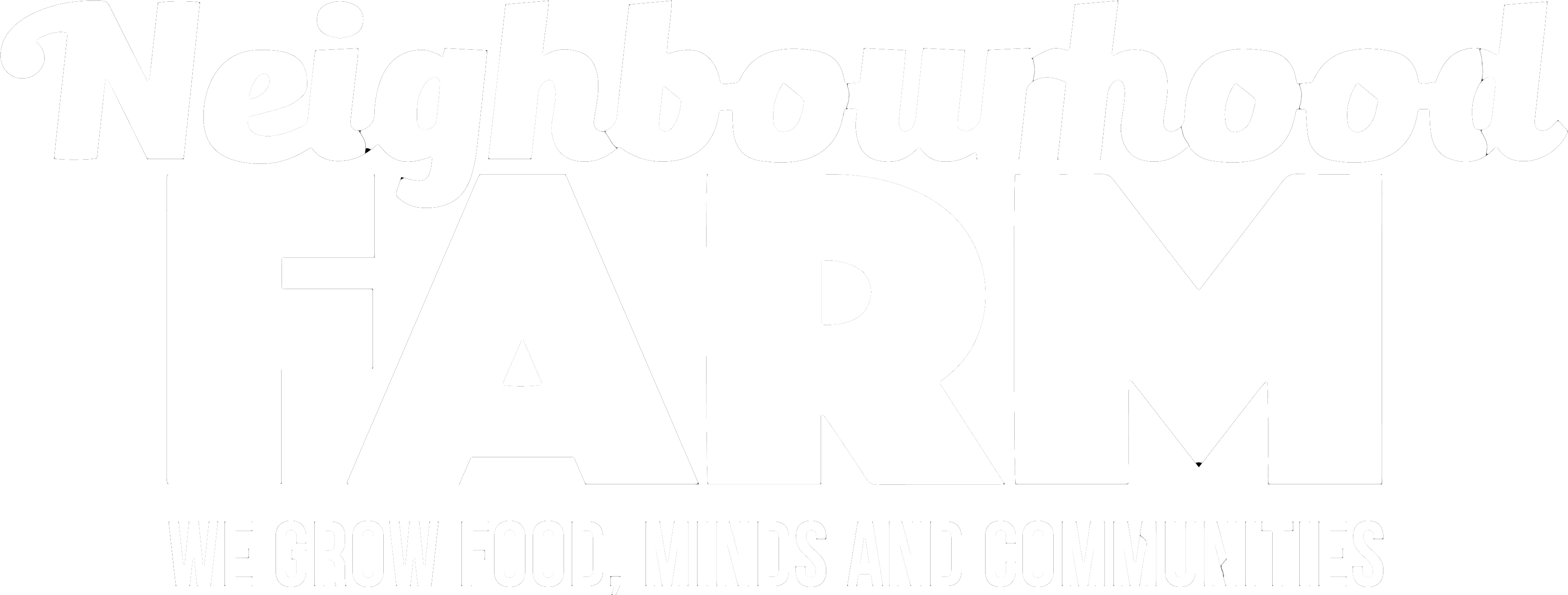 Neighbourhood Farm (3817x1583), Png Download