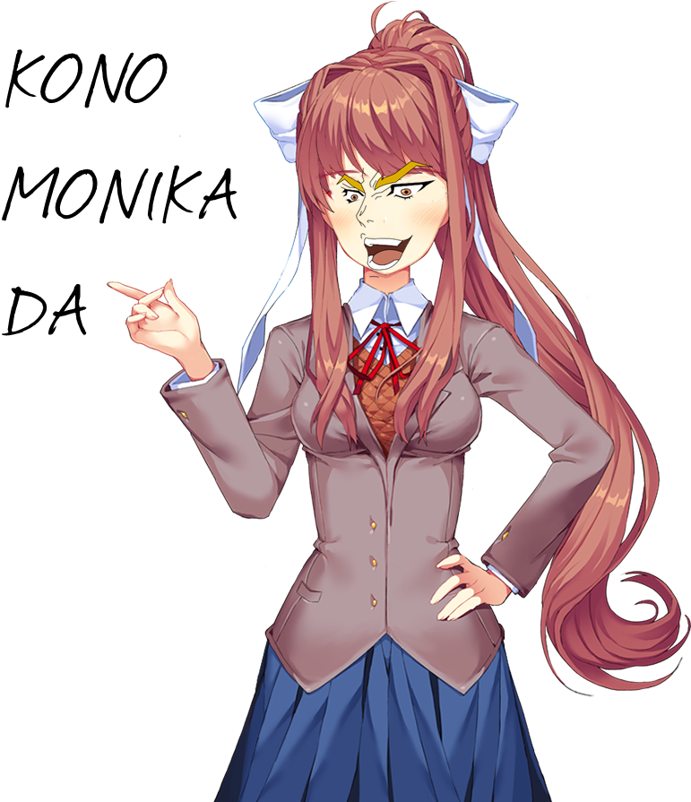 Jojokes R Funi U Gaizbasically The Whole Game - Doki Doki Literature Club Unseen Sprites (960x960), Png Download
