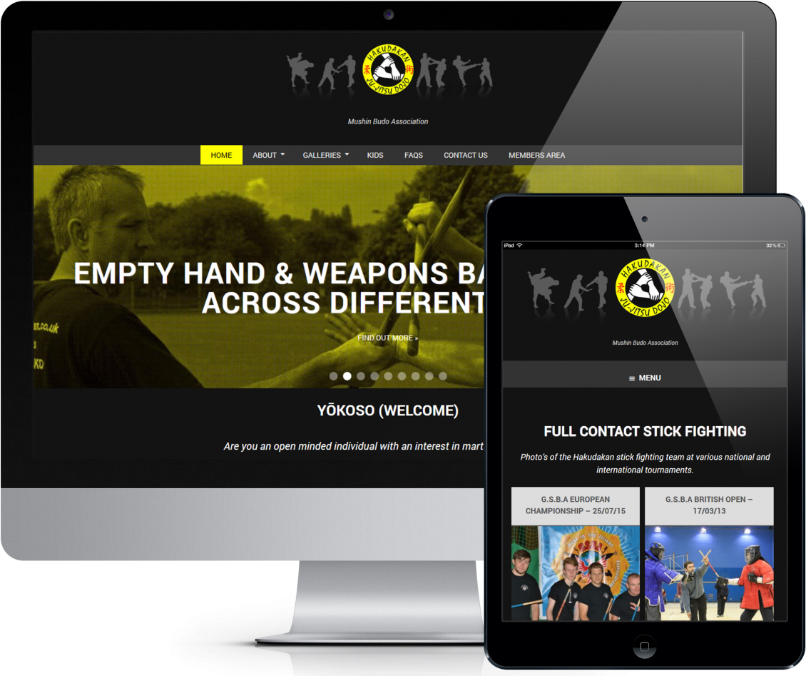 The Hakudakan Jujitsu Dojo - Smartphone (1184x985), Png Download