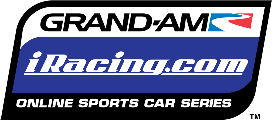 Grand Am Iracing Online Sports Car Series - Rolex Grand Am Logo Png (1000x465), Png Download