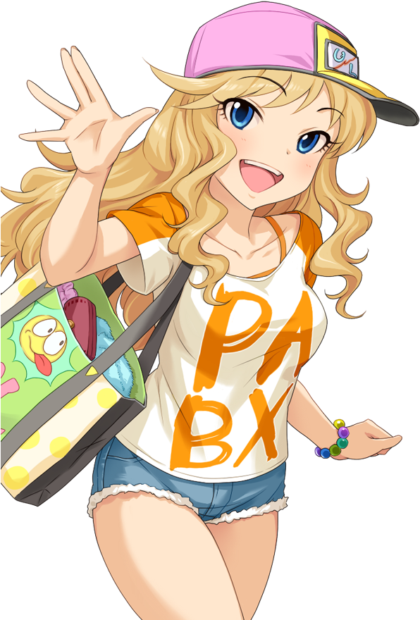 Unvoiced Yui Ohtsuki - Idolmaster Yui (640x956), Png Download