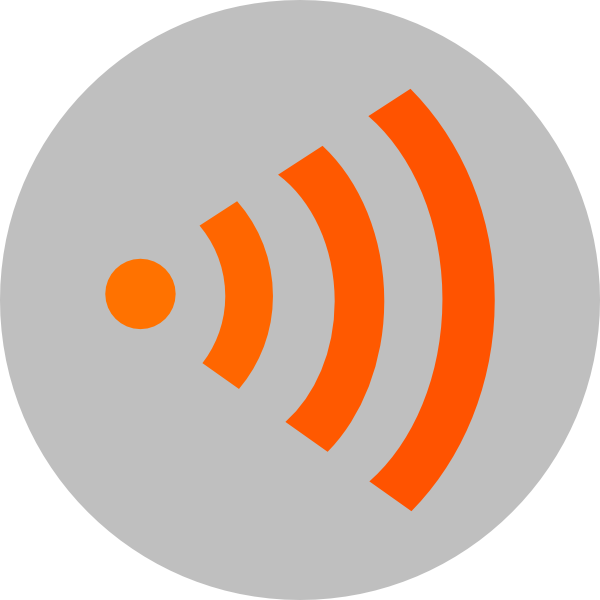 Wifi Icon Png Circle (600x600), Png Download