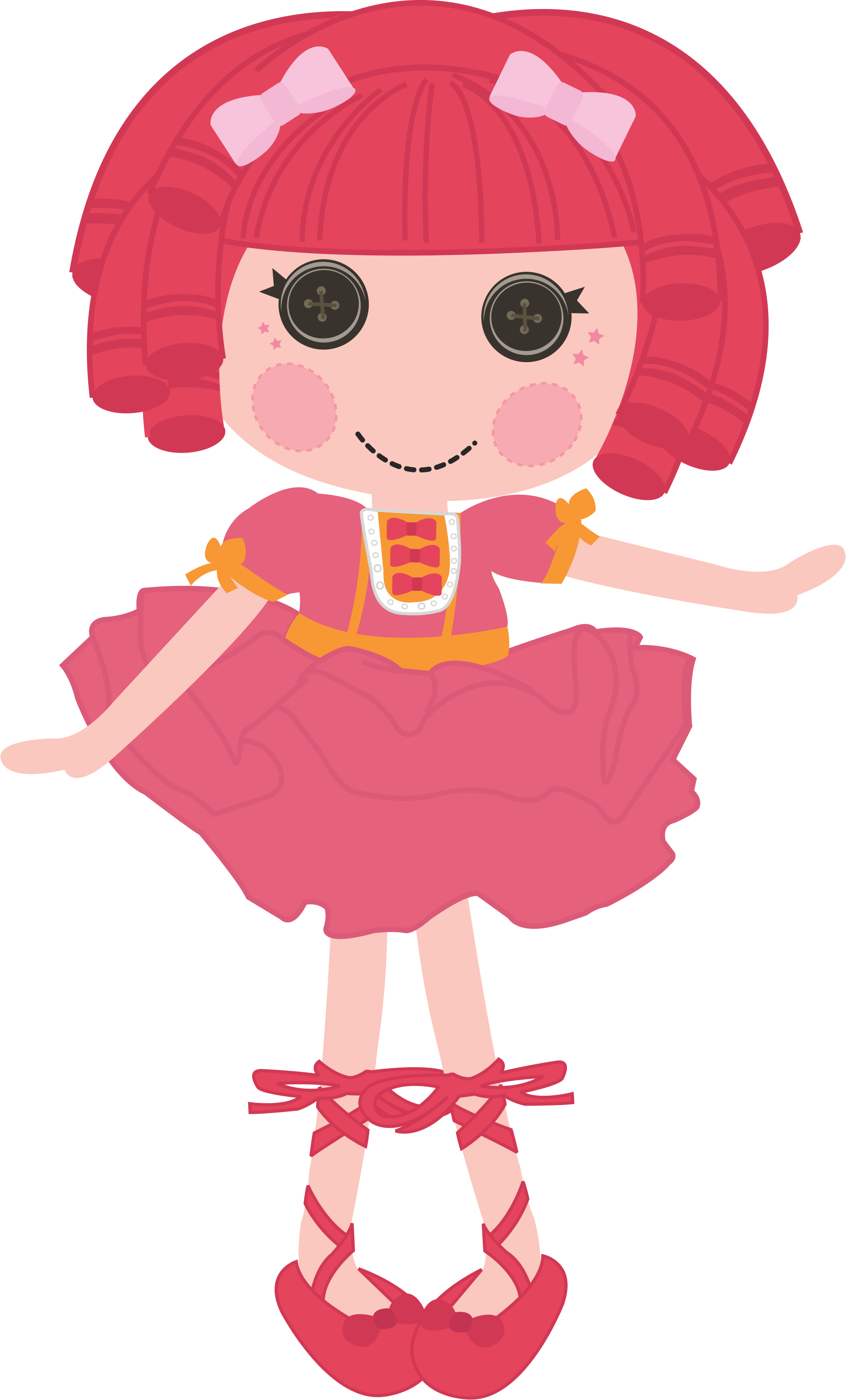 Lalaloopsy 12 By Convitex - Lalaloopsy (1966x3251), Png Download