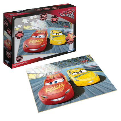 Puzzle Cars Disney - Brinquedo Para Criança De 4 Anos (1020x1020), Png Download