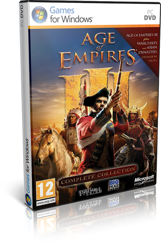 Age Of Empires 3 Iii Complete Collection Game Pc (534x800), Png Download