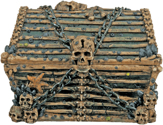 Davy Jones Chest - Davy Jones Chest - Collectible Pirate Decoration Container (555x555), Png Download