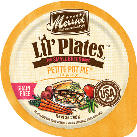 Merrick Lil' Plates Grain Free Mini Medley Variety - Merrick Lil'plates Variety Pack Wet Dog Food 3.5oz (650x748), Png Download