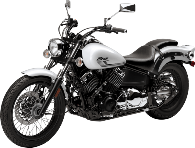 2016 Yamaha V-star 650 Custom - 2018 Yamaha V Star 650 (640x486), Png Download