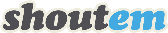 Shout'em (1024x349), Png Download