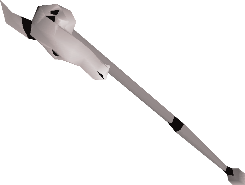 Skull Sceptre (858x647), Png Download