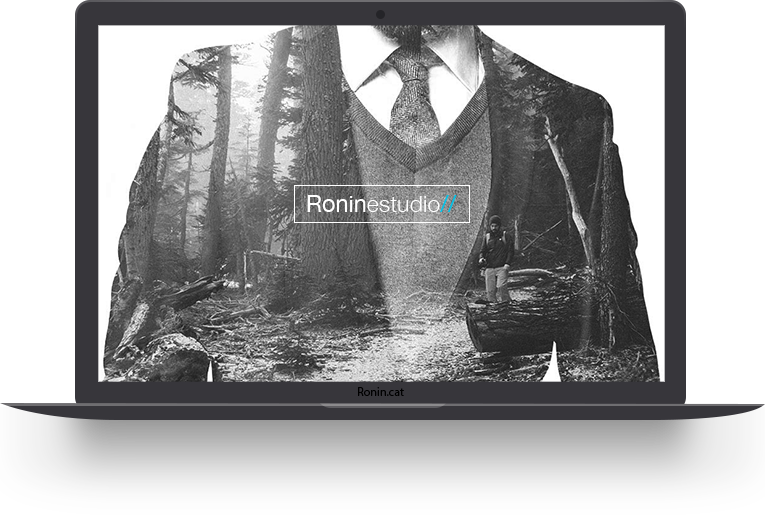 Ronin Estudio Barcelona - Monochrome (765x515), Png Download