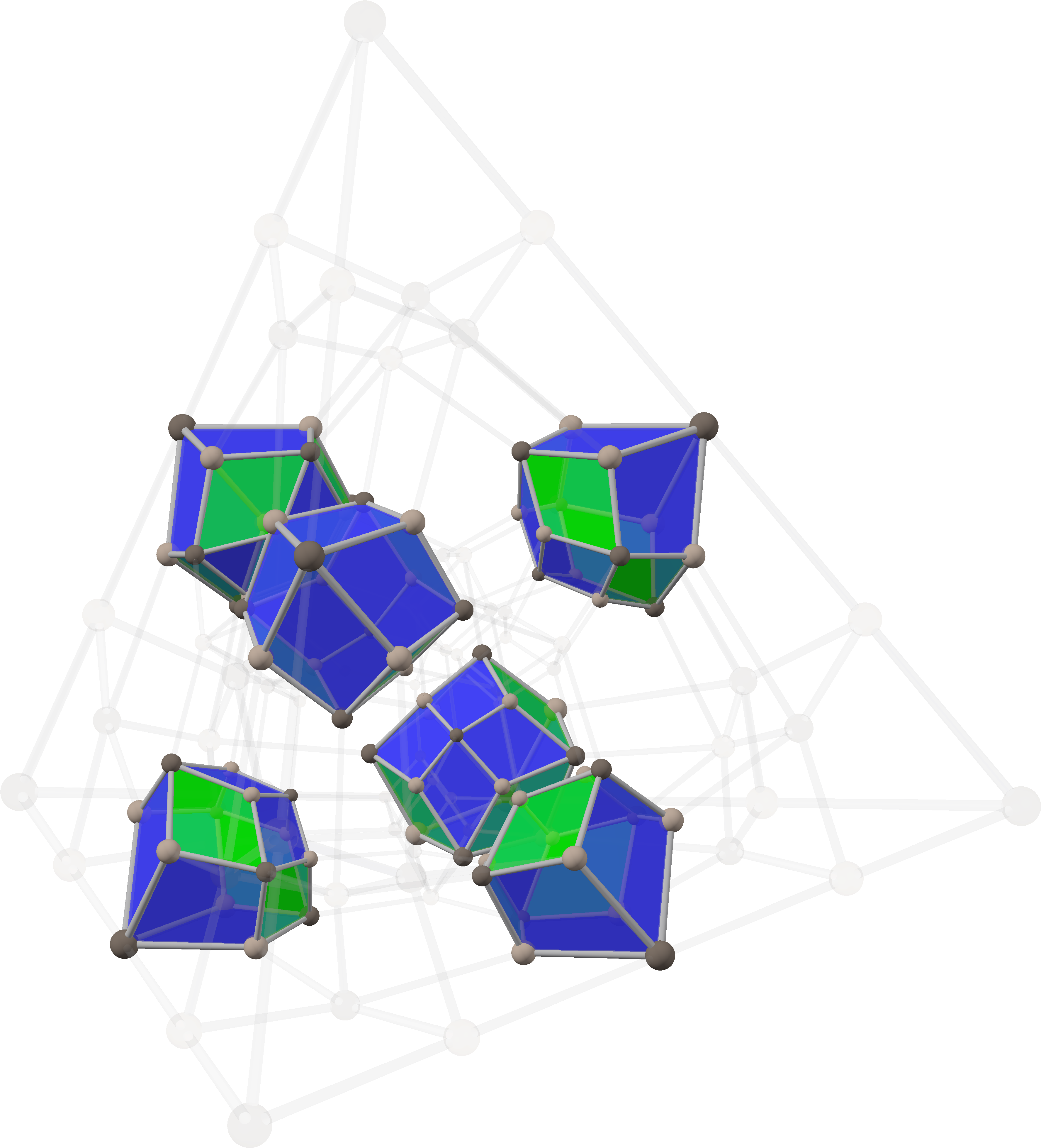 Rhombic Dodecahedron - Spider Web (3624x3990), Png Download