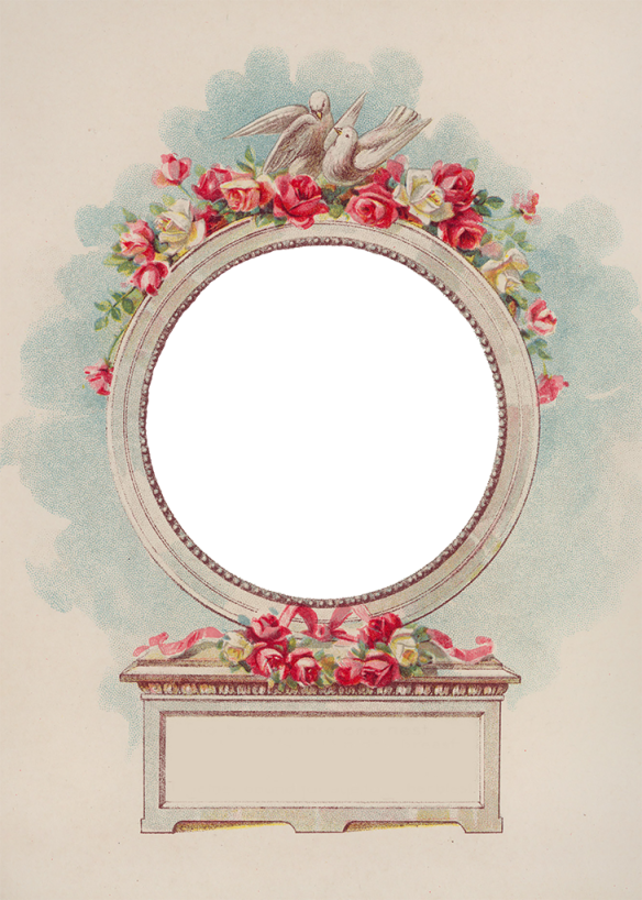 Wings Of Whimsy - Frame For Png File (584x818), Png Download