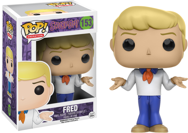 Fred Pop Vinyl Figure (768x543), Png Download