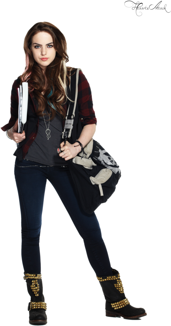 Elizabeth Gillies Png - Victorious Jade (718x1111), Png Download