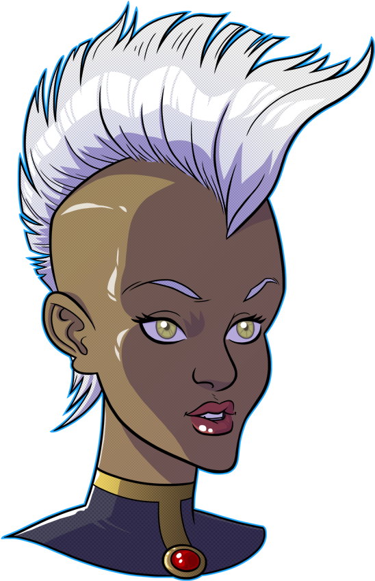 Wolverine Is Dopey Looking, I Know - Storm (620x877), Png Download