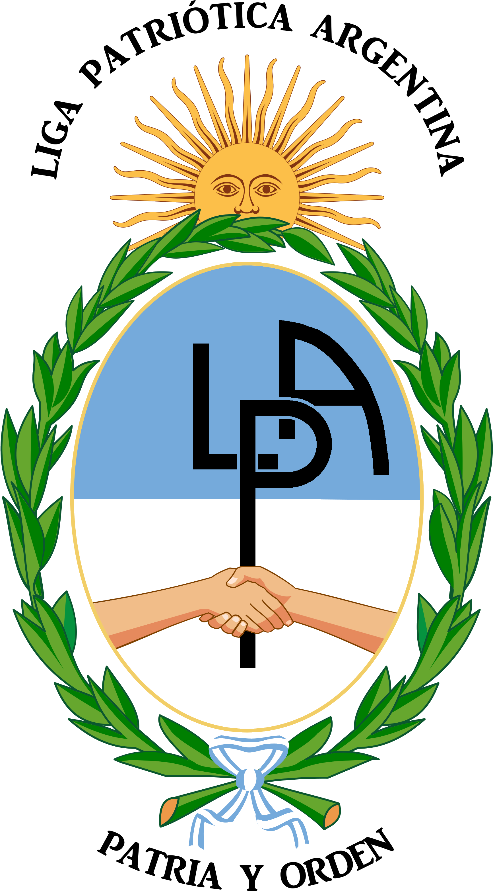 Liga Patriótica Argentina - ตรา แผ่นดิน อาร์เจนตินา (2000x3209), Png Download