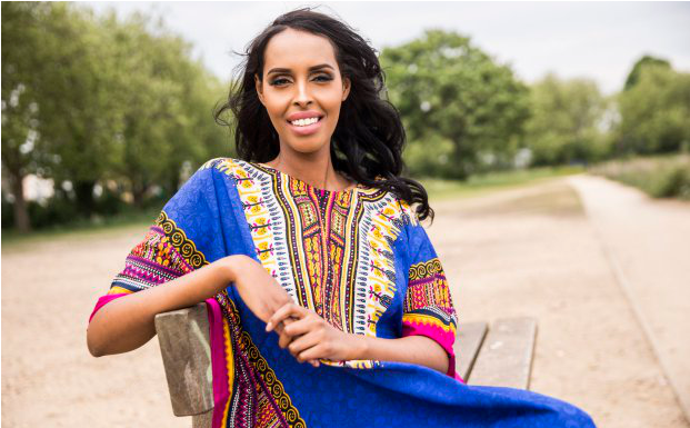 Muna Jama - Miss Universe (1100x384), Png Download