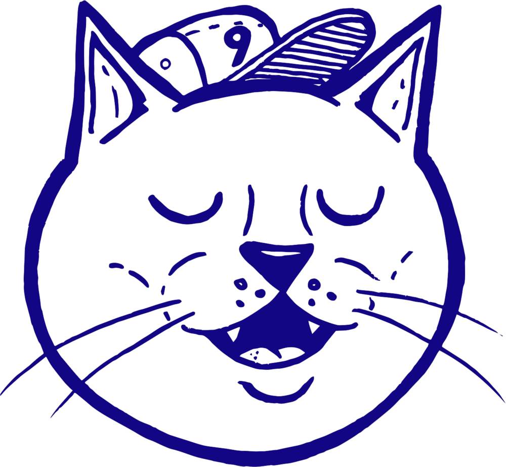 Bobmotown Cat Logo Format=1500w (1000x923), Png Download