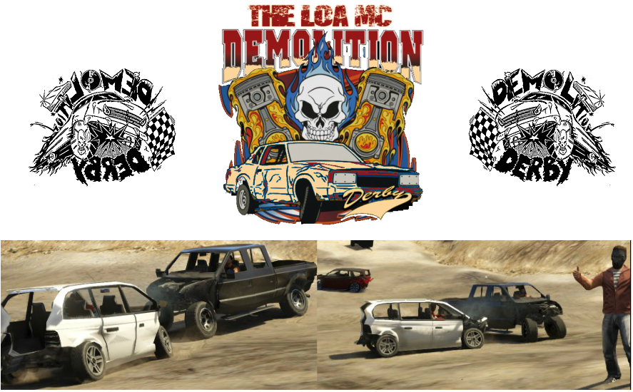 Winner Will Receive A Special Demolition Derby Patch - Demolition Derby (887x550), Png Download