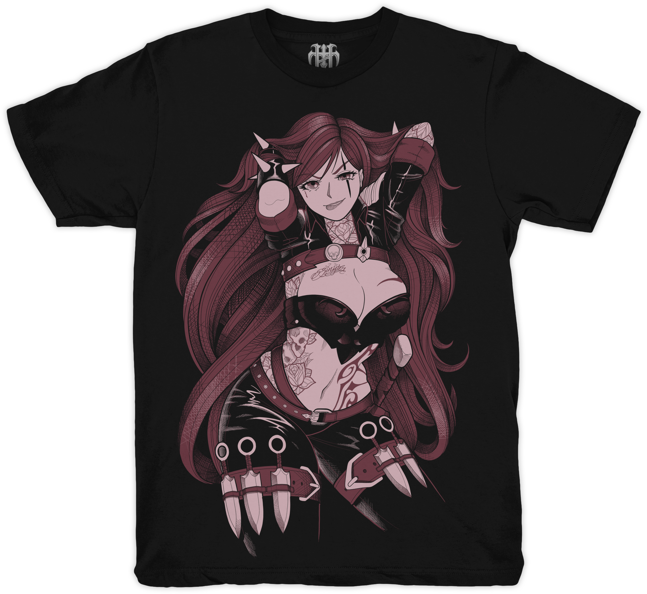 Katarina League Of Legends T-shirt - Nike Foamposite Sequoia Shirt (2400x2400), Png Download