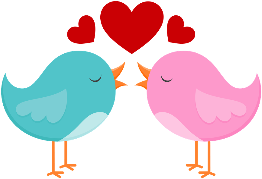Casamento E Namorados - Imagenes De Pajaritos Enamorados (900x660), Png Download