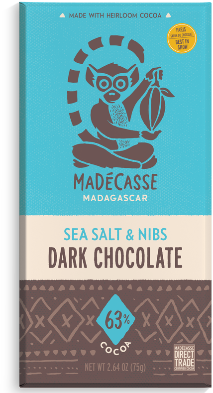 Madecasse Dark Chocolate (800x799), Png Download