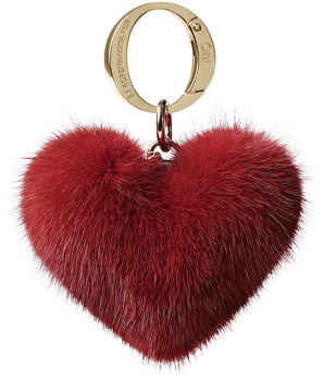 Ally - Oh By Kopenhagen Fur - Accessoarer - Röd - Dam (600x600), Png Download