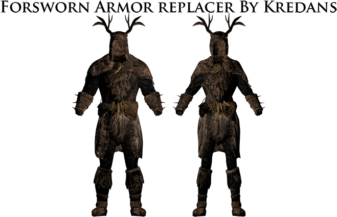 Both Straight Donations And Premium Membership Donations - Skyrim Forsworn Heavy Armor Mod (800x450), Png Download
