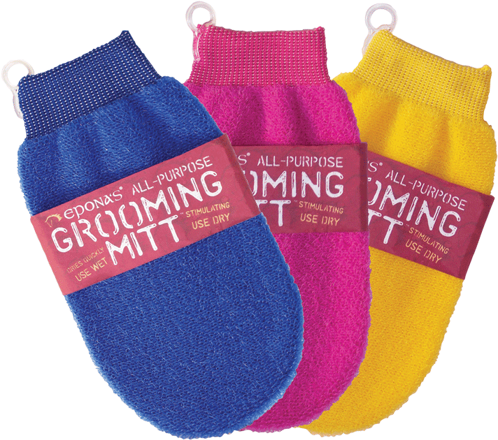 The Bristle-like Texture Stimulates While Cleansing - Epona All Purpose Grooming Mitt Color: Pink (720x642), Png Download