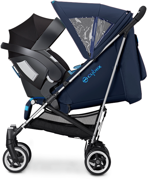 Callisto Travelsystem Royal Blue - Cybex 3 In 1 Pram Callisto Berry (675x675), Png Download