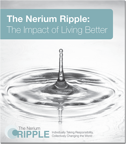 Nerium Ripple Brochure - Water (650x650), Png Download
