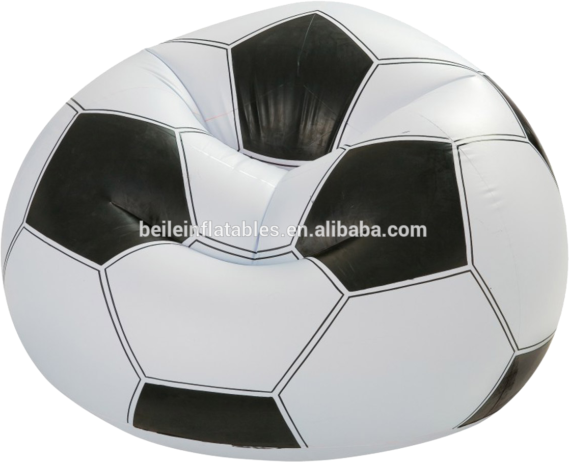 2018 Hot Sale Inflatable Football Shape Sofa - Sports Fan Beanless Bag (1200x1200), Png Download
