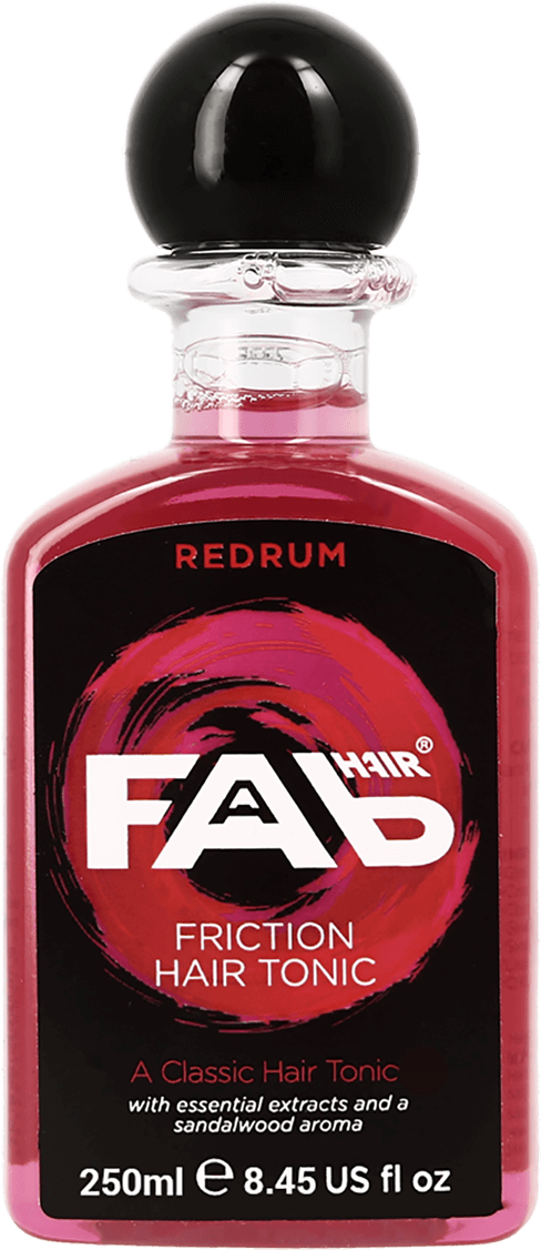 Fab Hair Redrum Friction Hair Tonic 250ml - Fab Hair Red Rum Friction Hair Tonic 100ml (1200x1200), Png Download