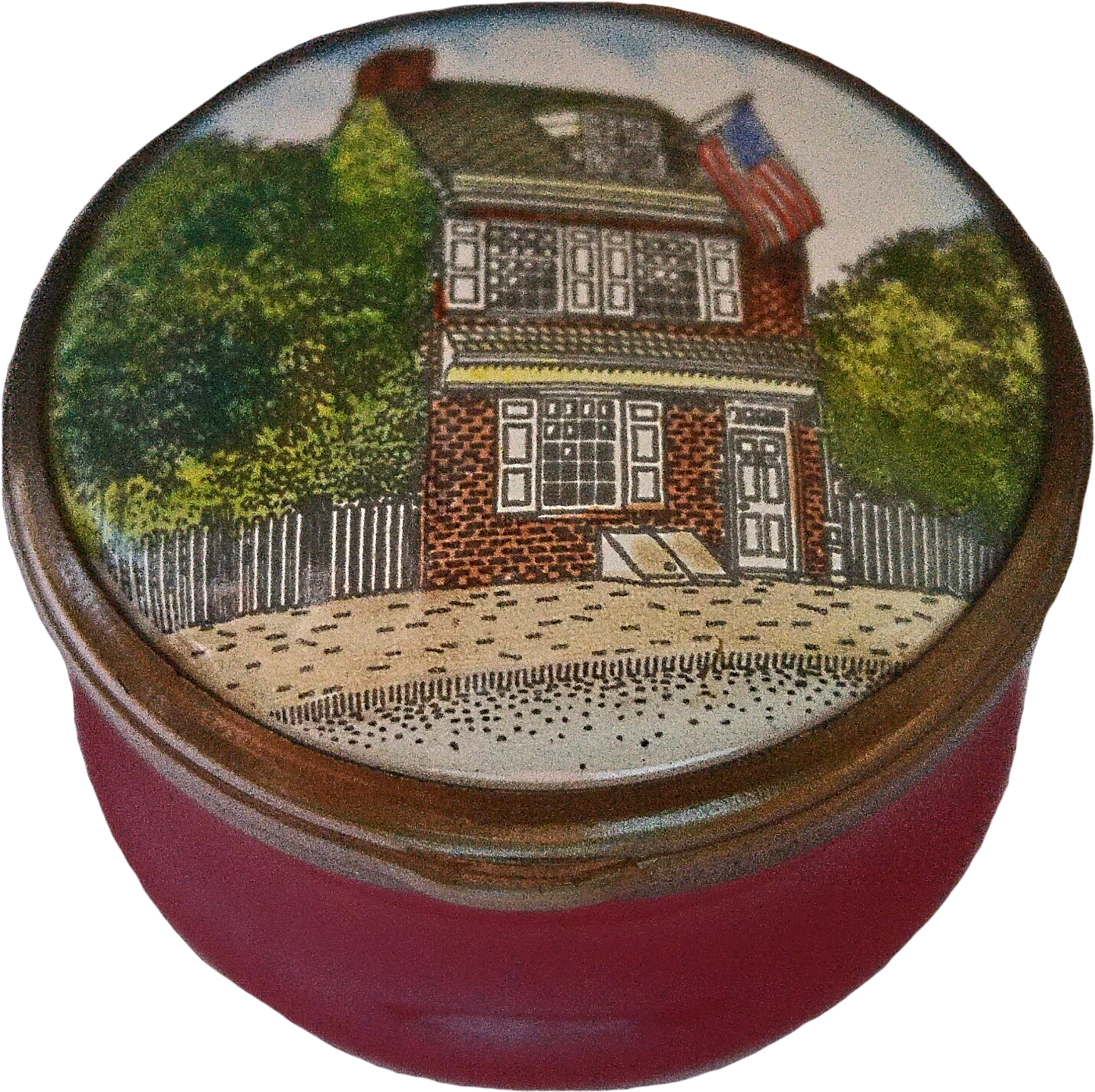 Historical Site Betsy Ross House - Cottage (1480x1467), Png Download