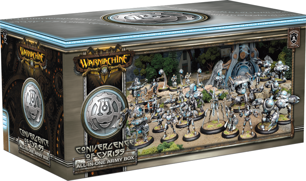 Bell Of Lost Souls Warmachine Pain Ting Units - All-in-one Army Box Used (1040x617), Png Download