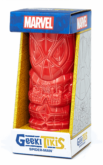 1 Of - Spider Man Geeki Tiki (600x600), Png Download