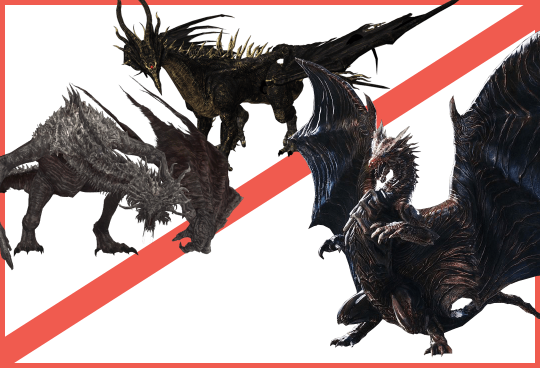The Imposing Kushala Daora Has A Distinct Dark Souls (1080x736), Png Download