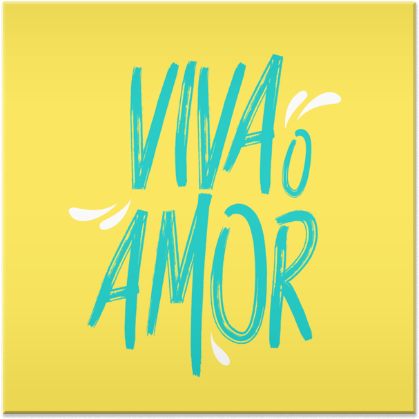 Azulejo Viva O Amor - Throw Pillow (800x800), Png Download