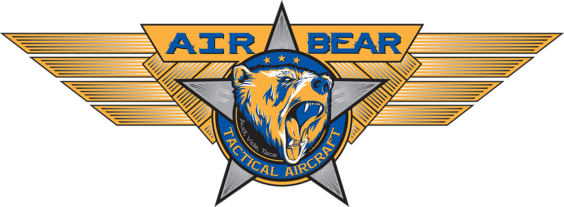 Air Bear Tactical Aircraft - Airbear (1142x420), Png Download
