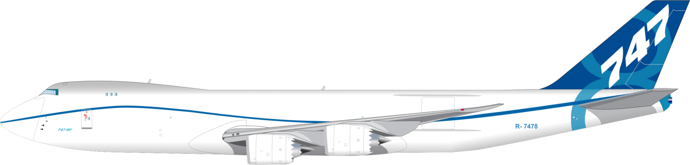 Boeing 737 Next Generation Boeing 747-8 Boeing 767 - Boeing 747 Clip Art (1419x340), Png Download
